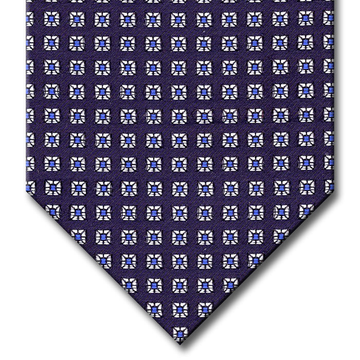 Navy Geometric Print Heirloom Tie – Commonwealth Proper